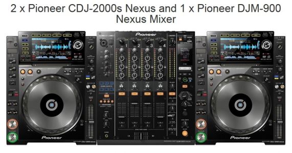 Nexus cdj 2000 et djm 900
